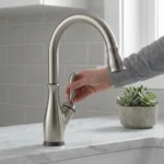 Vintage Brass Kitchen Faucet