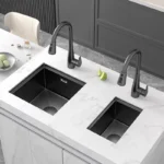 Stainless Steel Square Single-Bowl Kitchen Sink Modern