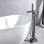 Modern Brass Single-Handle Freestanding Bathtub Faucet Catalog-Variant-B