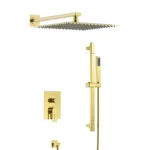 Concealed Square Rain Shower Set