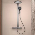 Copper Wall-Mounted Thermostatic Shower System